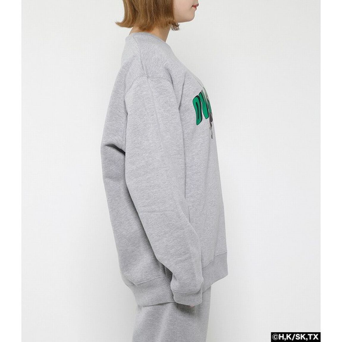 OVER SOUL CREW NECK SWT(道 潤) GRN M（2022年2月上旬以降発売予定）