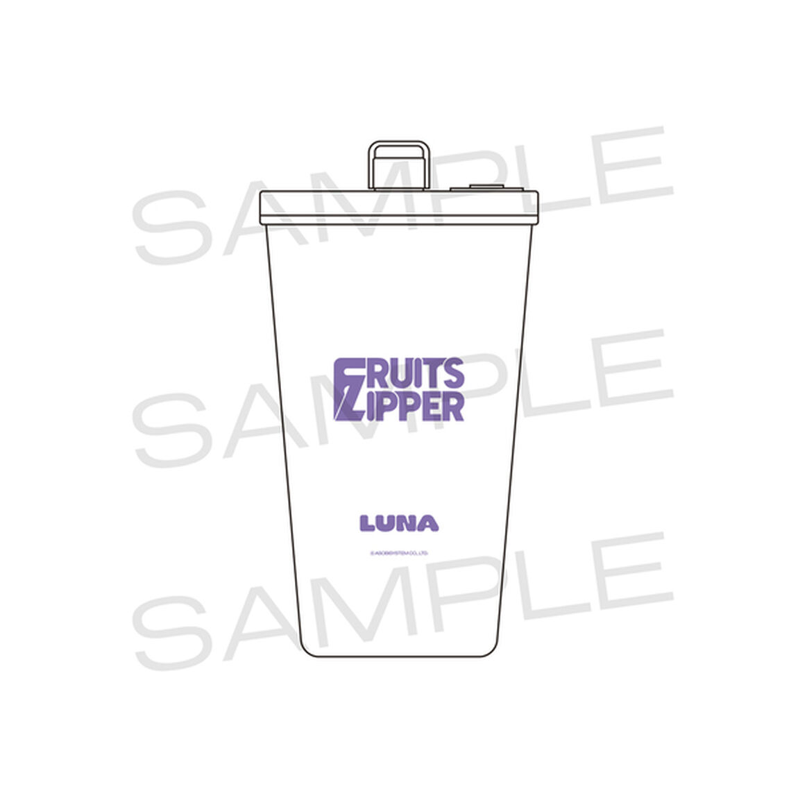 【FRUITS ZIPPER】ステンレスタンブラー 仲川瑠夏（セブンネット限定）