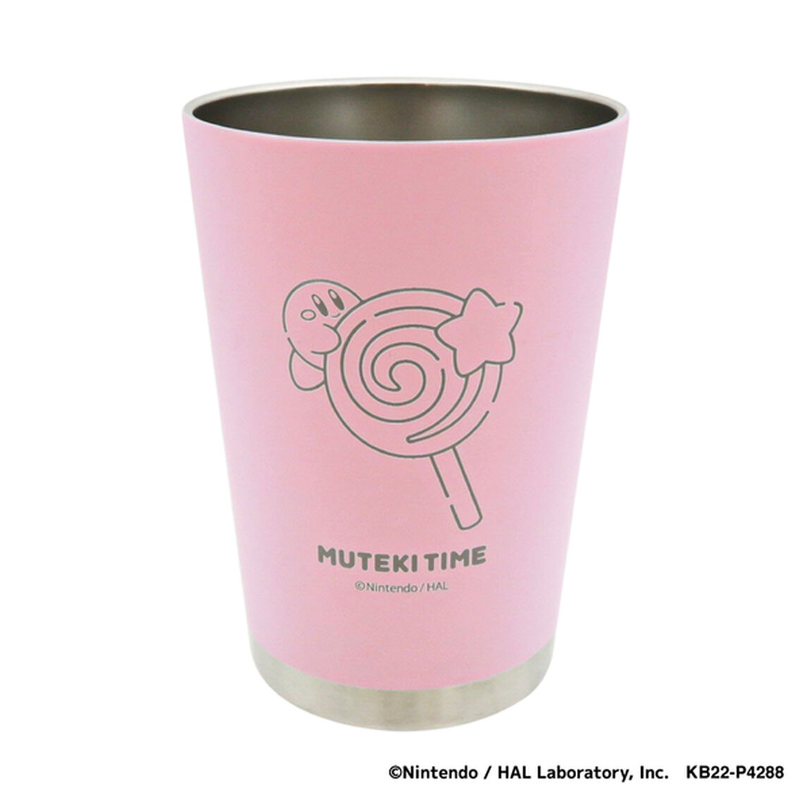 ステンレスタンブラーL　PINK　星のカービィ