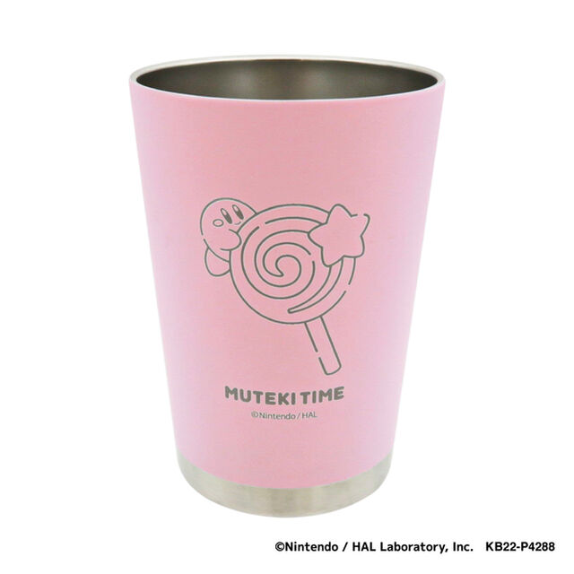 ステンレスタンブラーL　PINK　星のカービィ