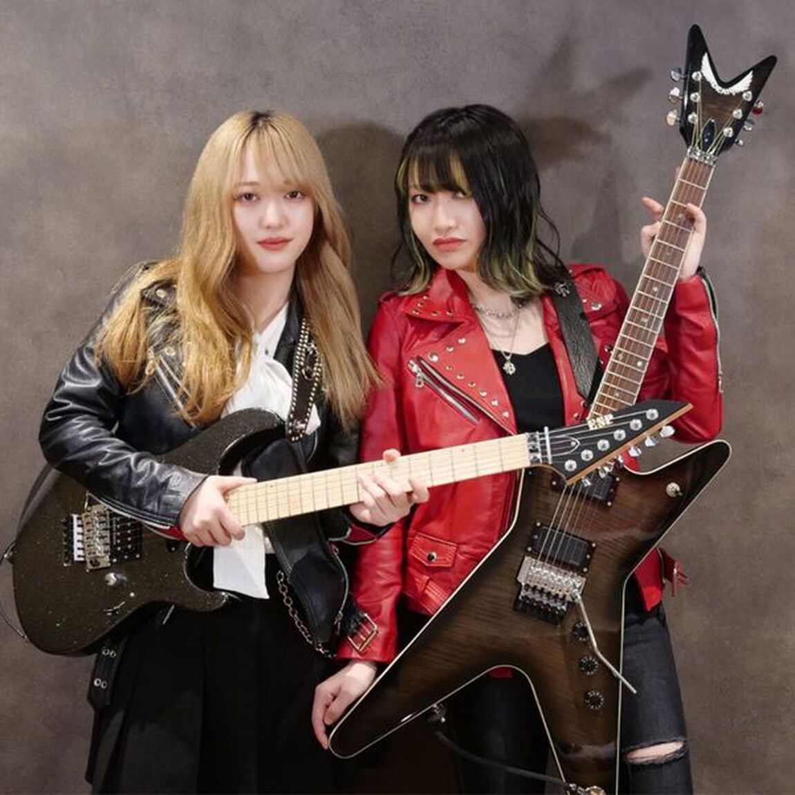 【BRIDEAR】Riders jacket SUKIYAKI SISTERS model RED Sサイズ（サイン入り）