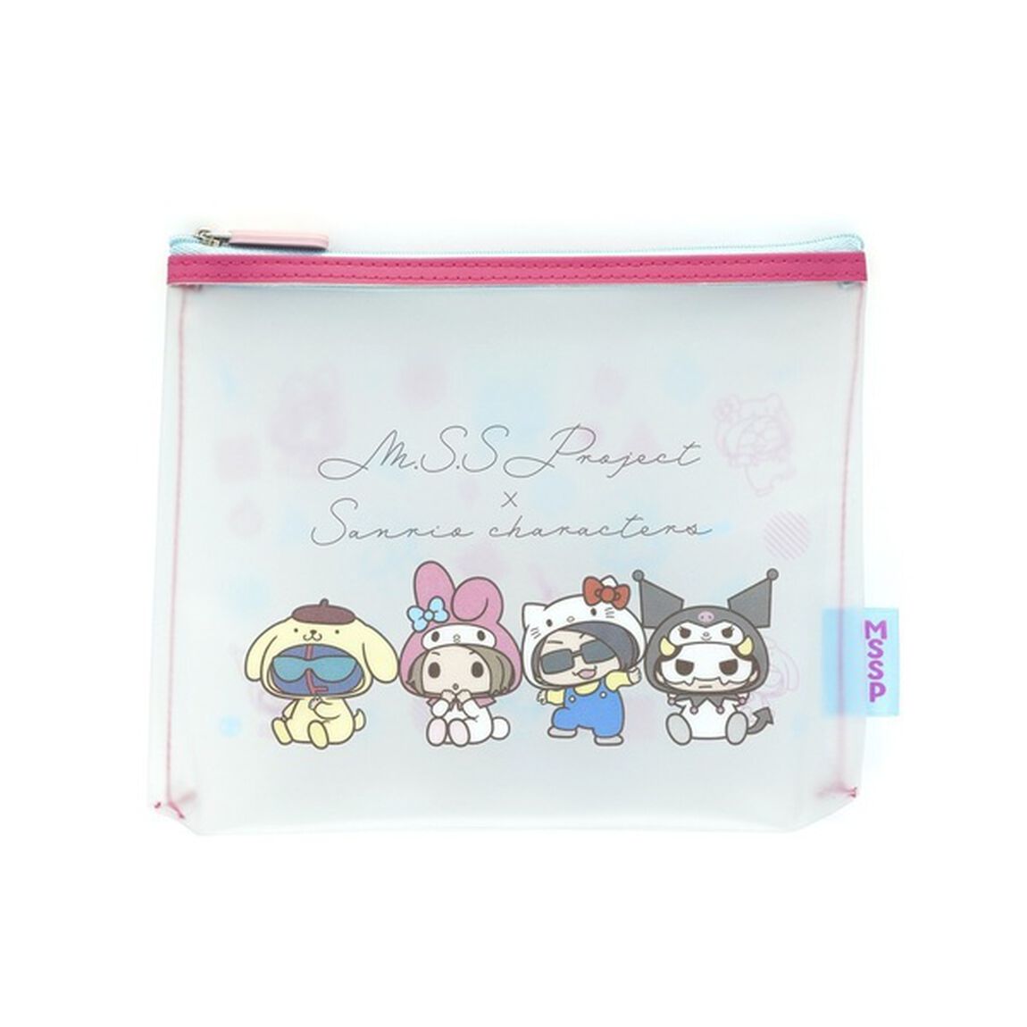 PVCフラットポーチ(M.S.S Project&times;Sanrio characters)