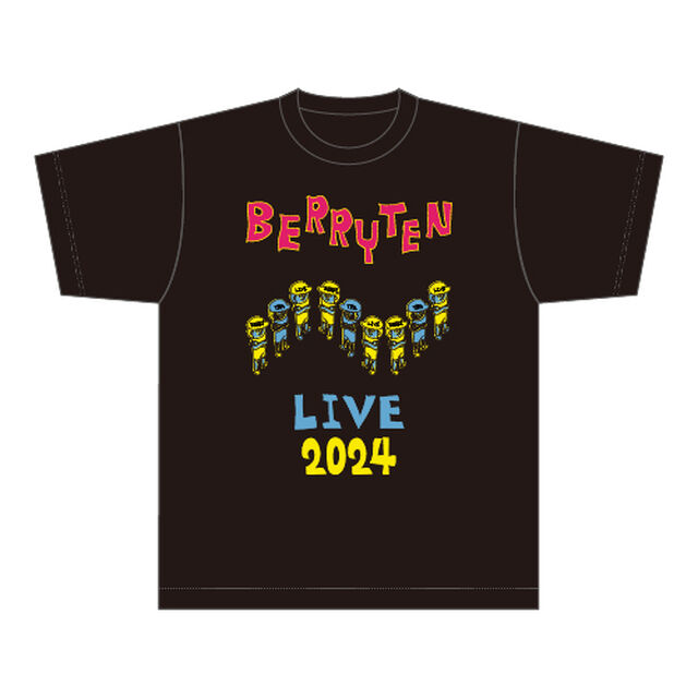 【ベリテンライブ2024】Tシャツ（D）ブラック S