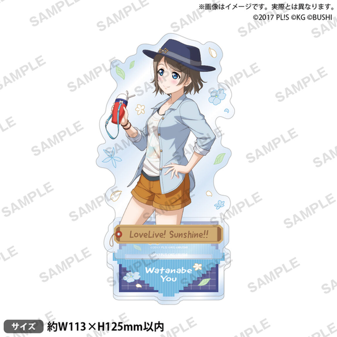ラブライブ！スクールアイドルフェスティバル　アクリルスタンド Aqours 水着ver. 渡辺 曜（2025年7月以降発売予定）