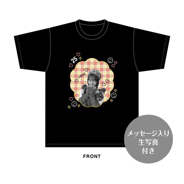 【SKE48】原優寧　生誕記念Tシャツ(XL)＆メッセージ入り生写真（2026年11月度）