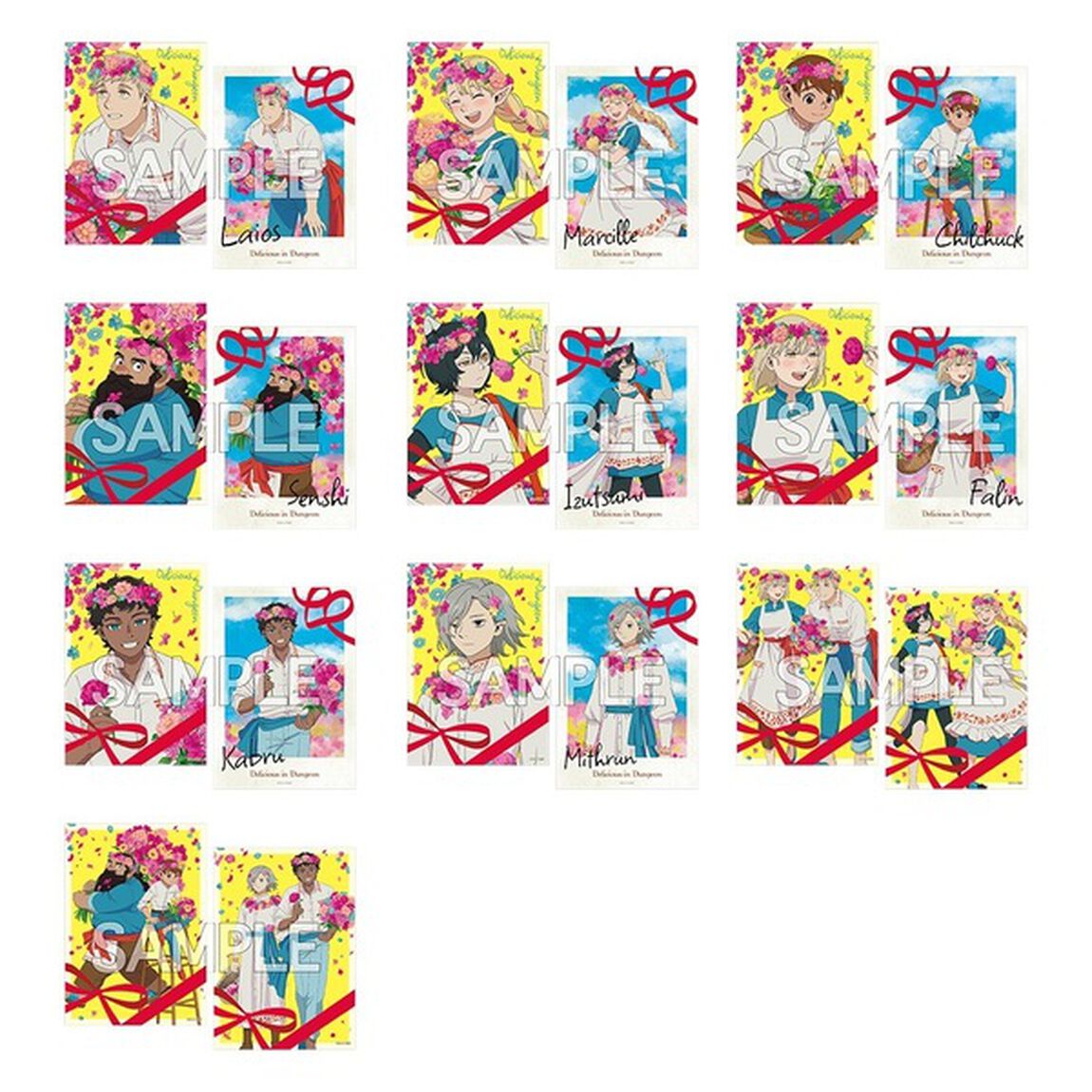ダンジョン飯 花冠　ブロマイド【BOX】（2026年8月以降発売予定）