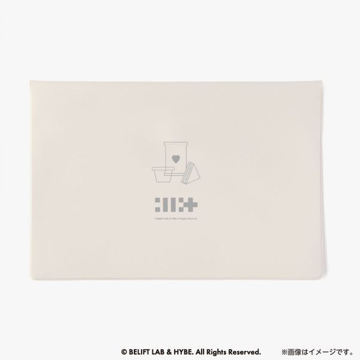 ILLIT フラットポーチ_Iroha　(B6サイズ)【セブンネット限定】(数量限定販売)
