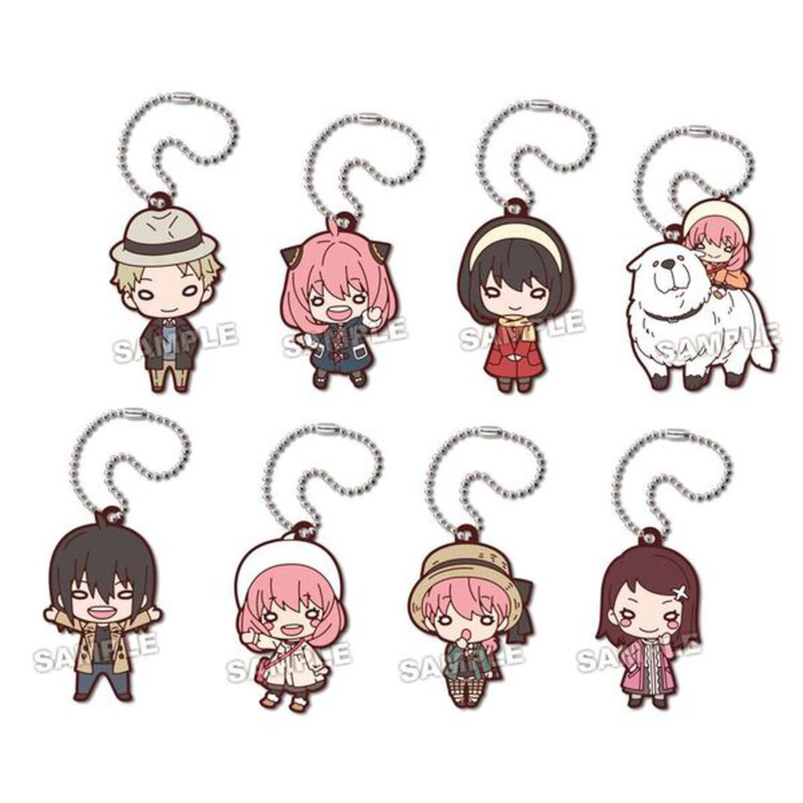 にとたん SPY&times;FAMILY おでかけタイムラバーマスコット【単品】（2023年9月以降発売予定）