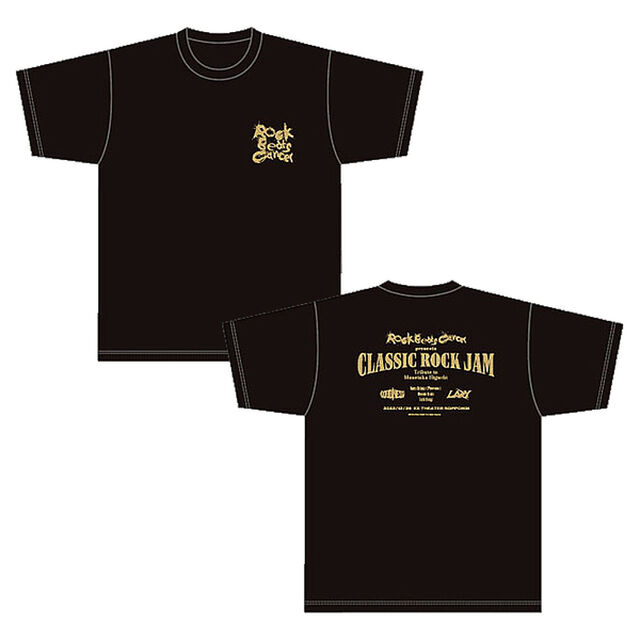 【LOUDNESS】ROCK BEATS CANCER 12/28 TシャツB【BLK】／Mサイズ