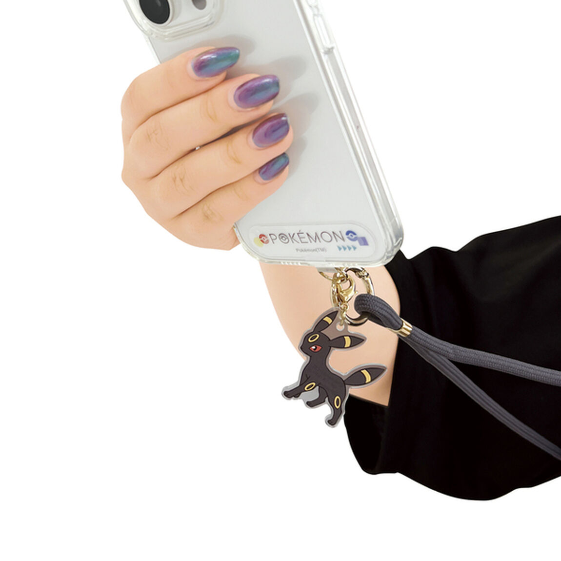 ポケモン　ショルダーストラップ　ブラッキー２