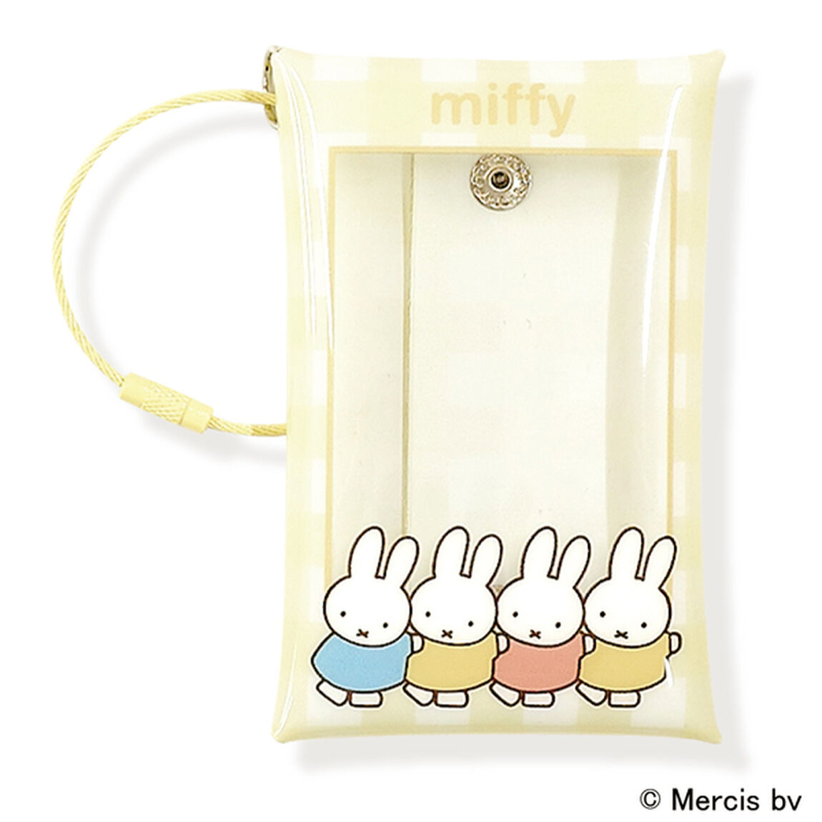 &ldquo;チェキ&rdquo;収納ホルダー　YE　miffy
