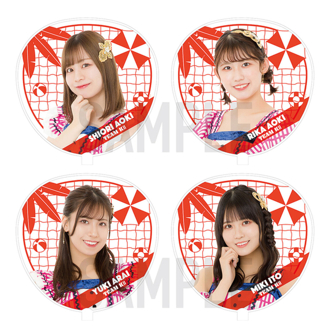 【SKE48】18荒井優希　ジャンボうちわ