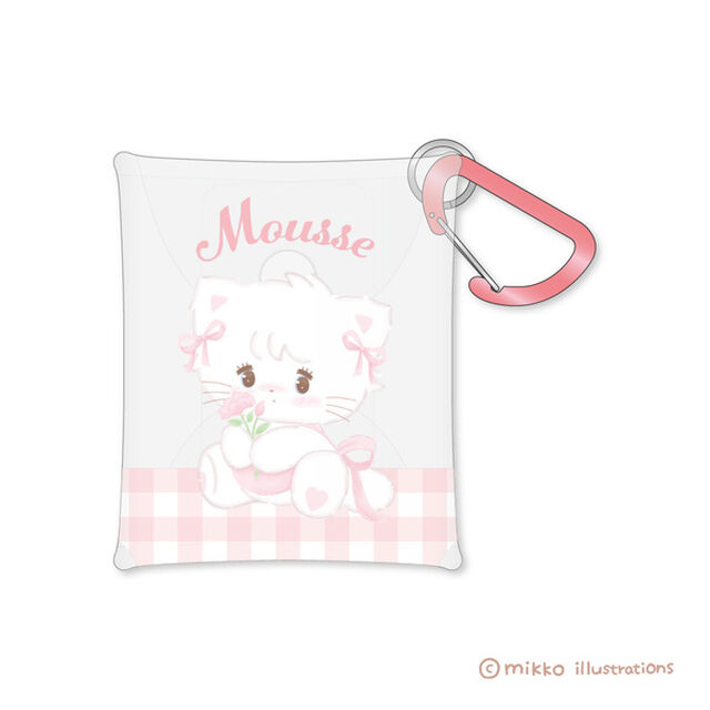 クリアマルチケースＳＳ　ムース　mikko illustrations