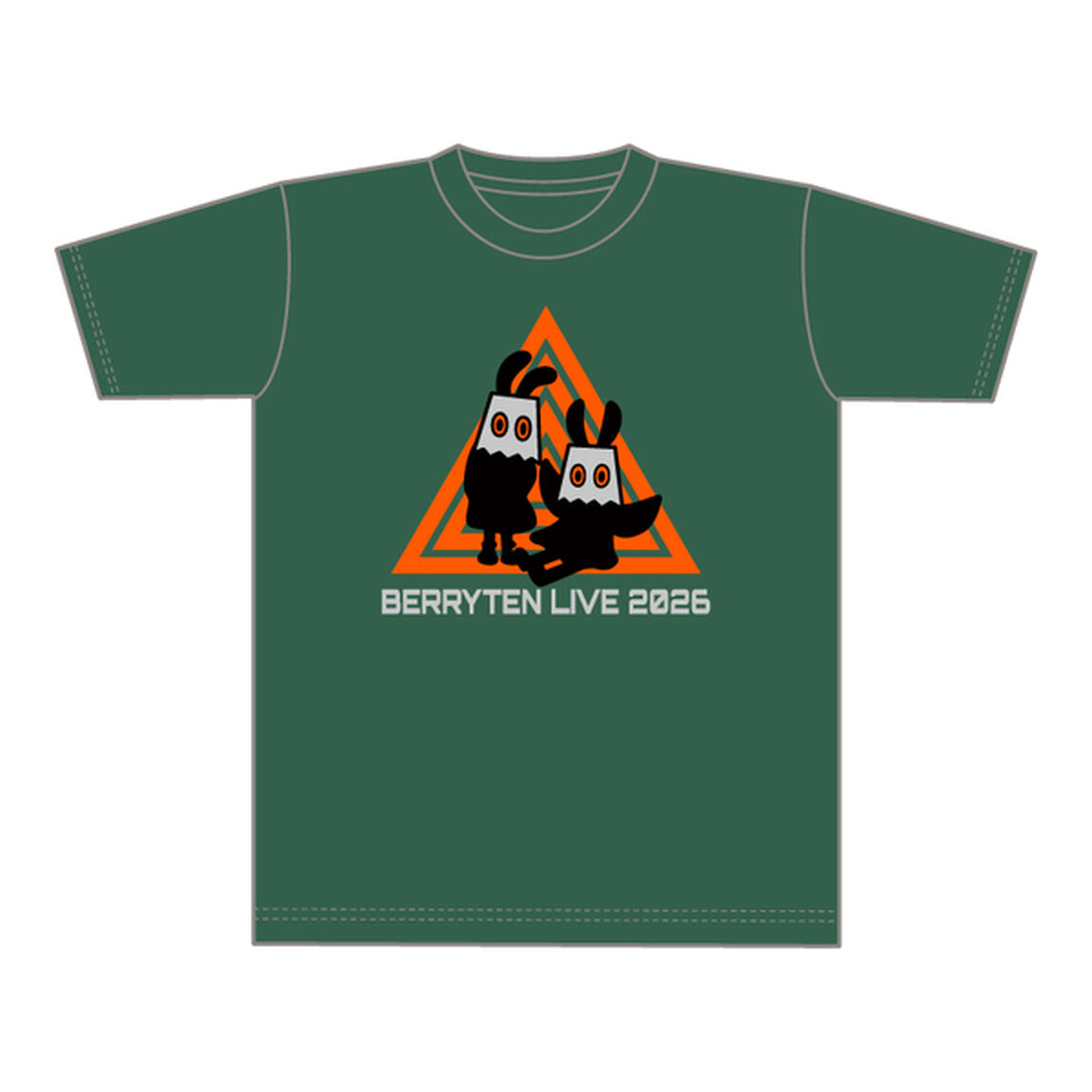ベリテンライブ2026　TシャツF　ロックな二人　アイビーグリーン（S）