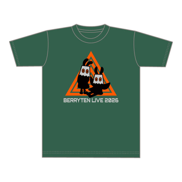 ベリテンライブ2026　TシャツF　ロックな二人　アイビーグリーン（S）