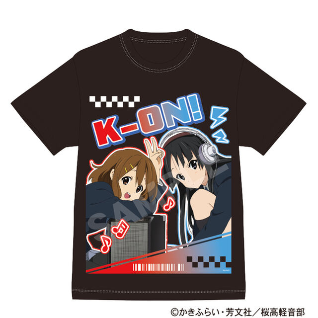けいおん！　Tシャツ　レッド＆ブルー（2026年9月以降発売予定）