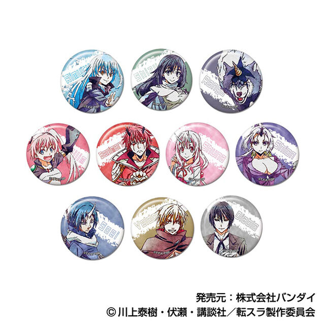CANバッジ　転生したらスライムだった件　レタコレ【BOX】（2026年2月以降発売予定）