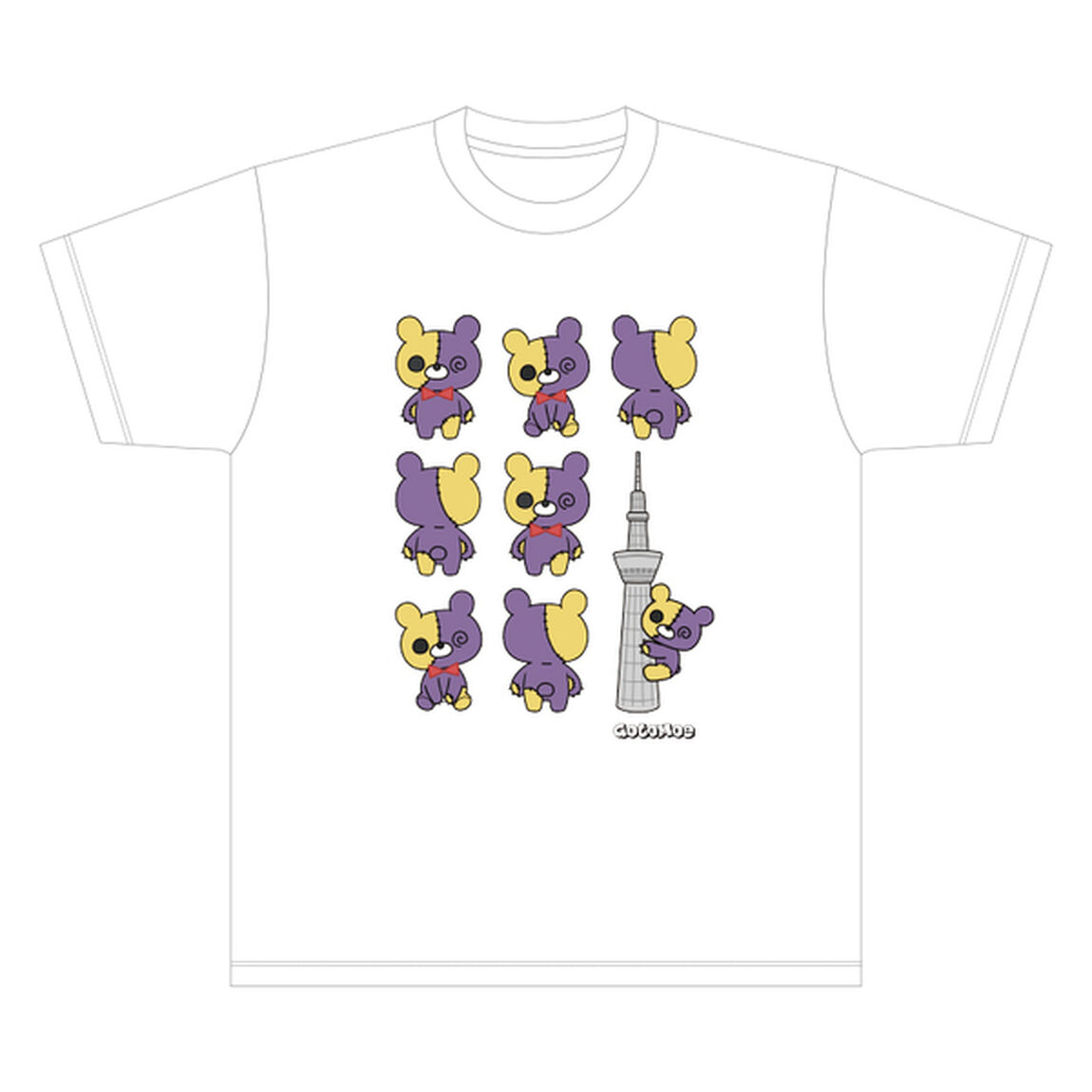 【後藤萌咲】とろーるぐるぐるTシャツ（とろーるタワーver.） XLサイズ