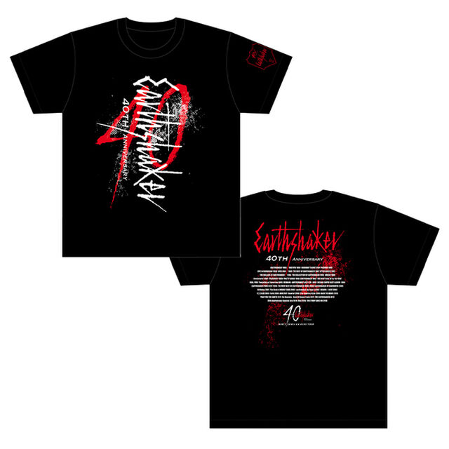 【EARTHSHAKER】 40th Anniversary Goods Tシャツ XLサイズ