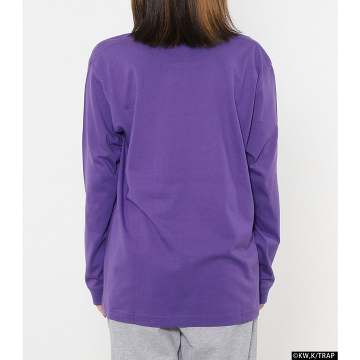 SCENE PHOTO L/S TEE　PUR M