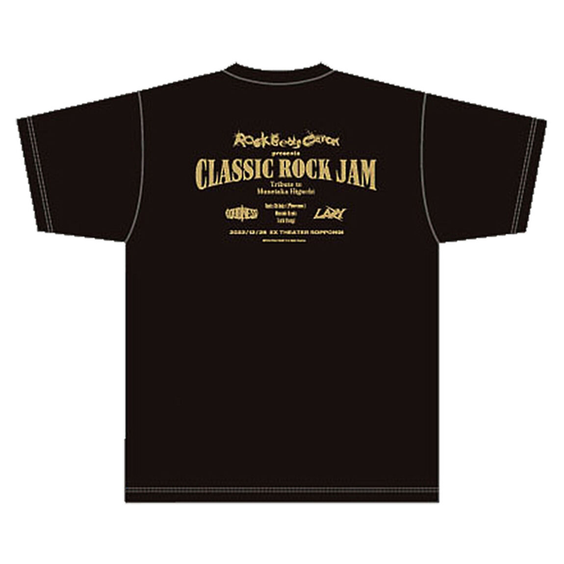 【LOUDNESS】ROCK BEATS CANCER 12/28 TシャツB【BLK】／Mサイズ