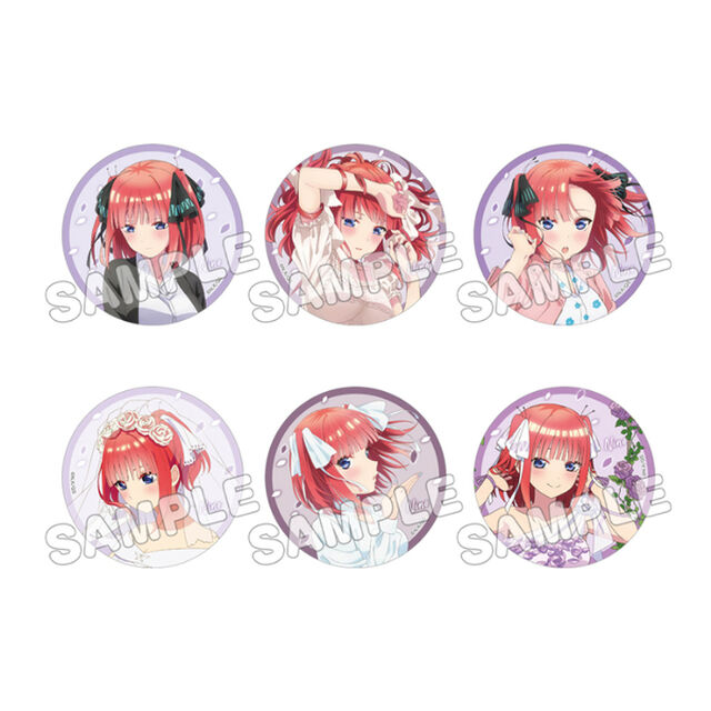 五等分の花嫁∽／トレーディング缶バッジコレクション／中野二乃【BOX】