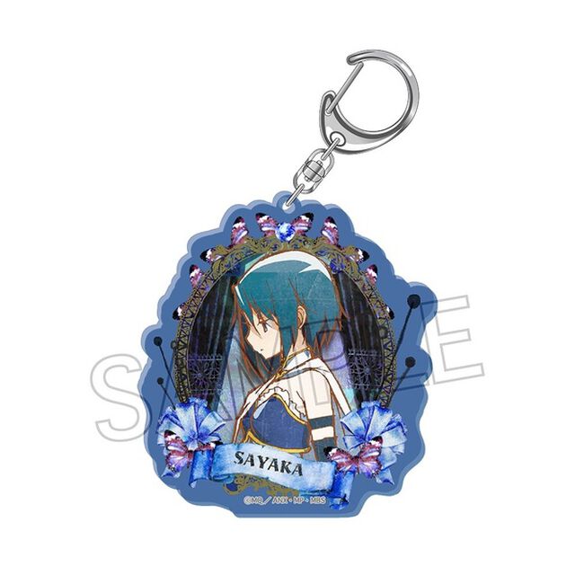 魔法少女まどか☆マギカ ヴィンテージシリーズ　アクリルキーホルダー　美樹さやか【再販】（2025年12月上旬以降発売予定）