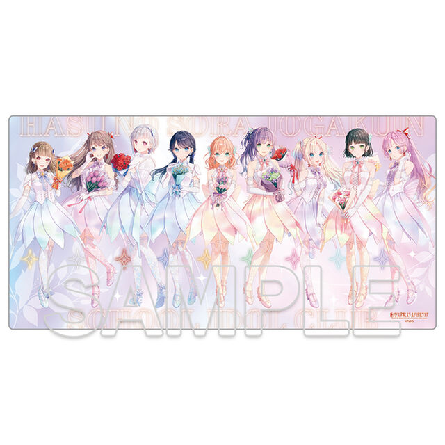 『ラブライブ！蓮ノ空女学院スクールアイドルクラブ』デスクマット Ver.AURORA FLOWER