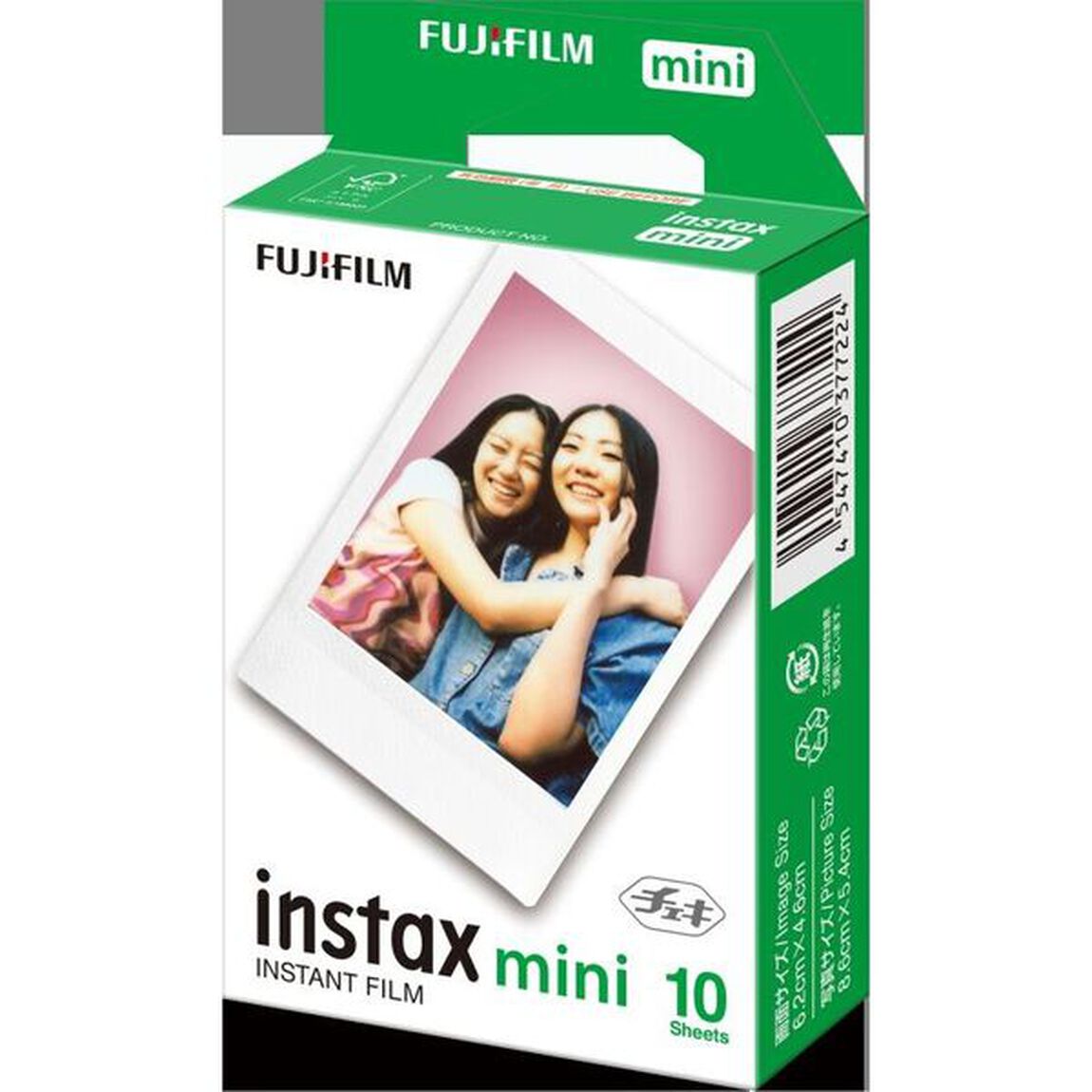 FUJIFILM チェキ用フィルム instax mini 1パック(10枚入り)