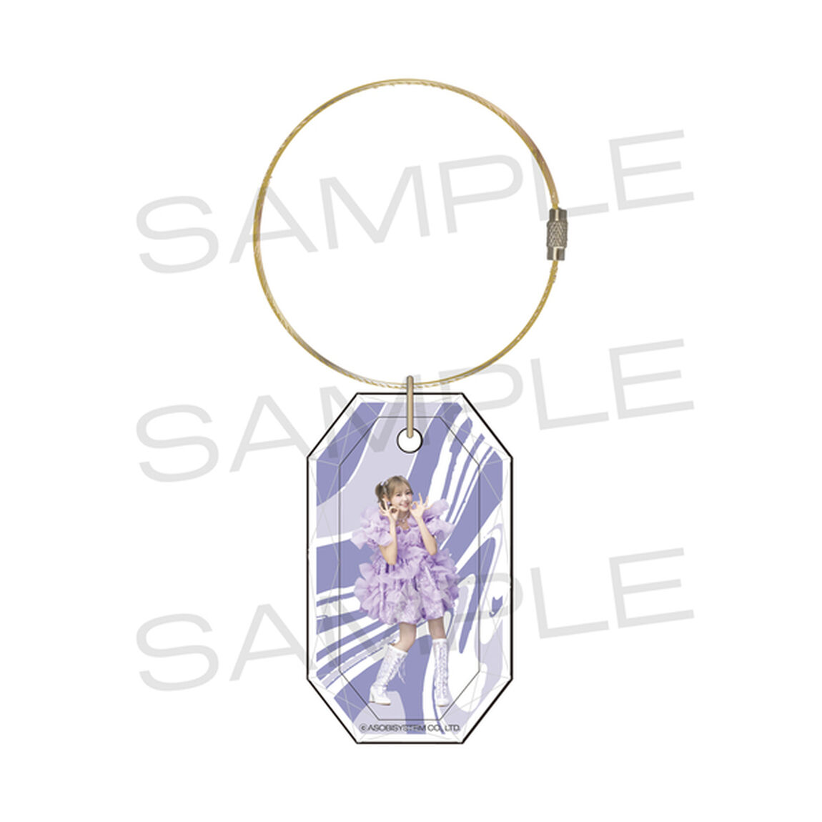 【FRUITS ZIPPER】クリスタルチャーム 仲川瑠夏（セブンネット限定）〔2次販売〕