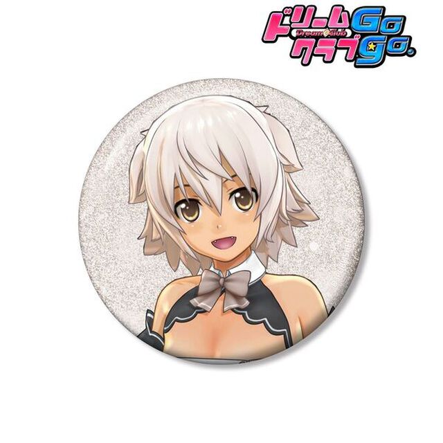 ドリームクラブGogo. ドリームクラブシリーズ ちり 75mmグリッター缶バッジ（2026年7月中旬以降発売予定）