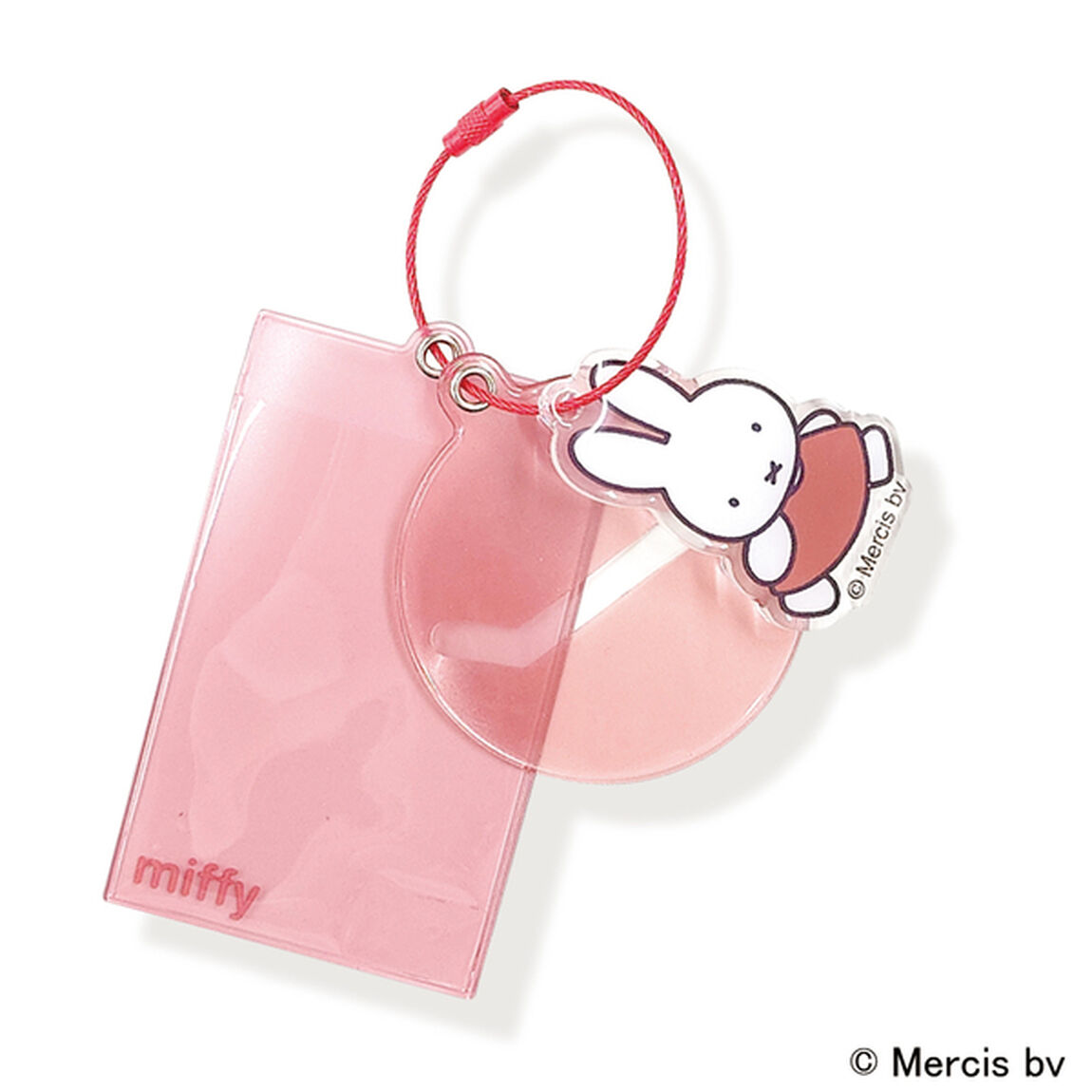 &ldquo;チェキ&rdquo;収納＆バッジホルダー　RD　miffy