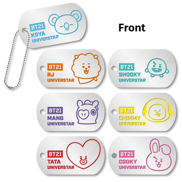 メタルチャーム　BT21【BOX】