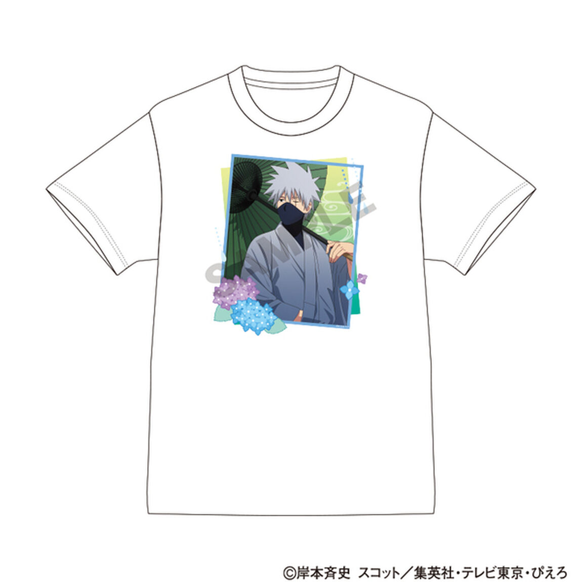 NARUTO-ナルト- 疾風伝　Tシャツ　はたけカカシ　五月雨（2026年6月以降発売予定）