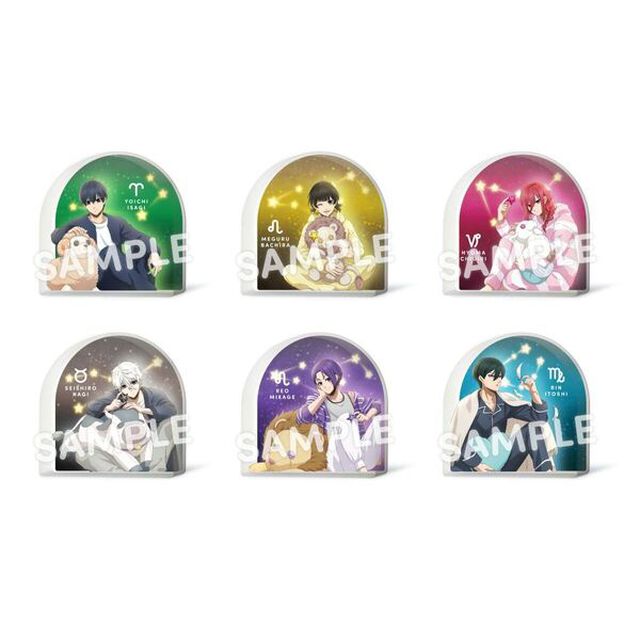 ブルーロック 星座 トレーディングアクリルブロック【単品】