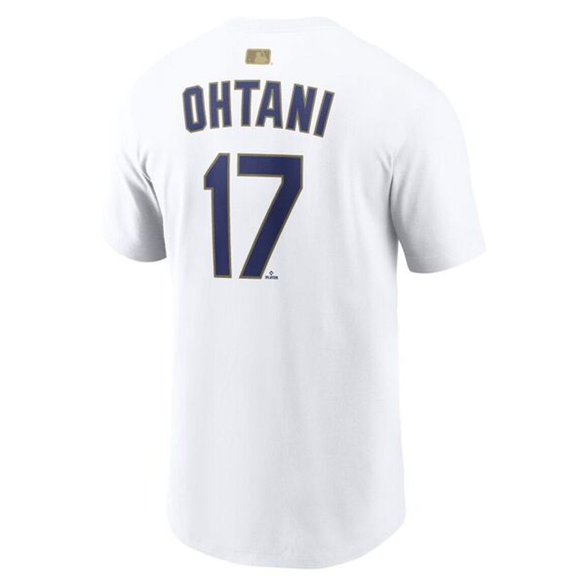 NIKE ロサンゼルス・ドジャース 大谷翔平 ゴールドプログラム ネームアンドナンバーTシャツ ホワイト（Mサイズ）
