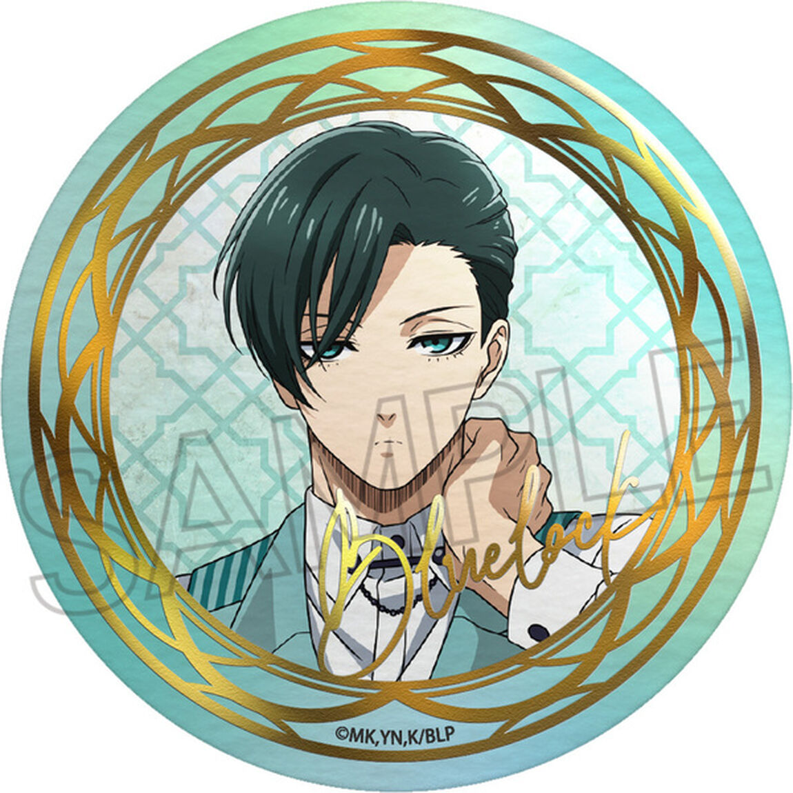 ブルーロック 箔押し和紙缶バッジVol.2　潔世一＆糸師凛【再販】