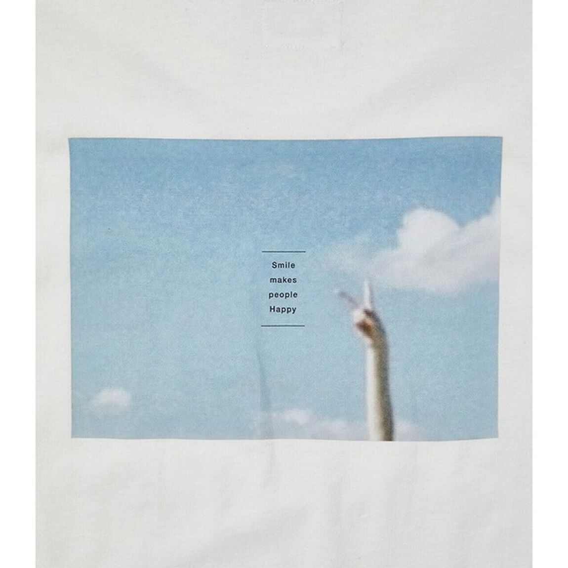 T.Y.F.E smile L/S Tシャツ WHT XL