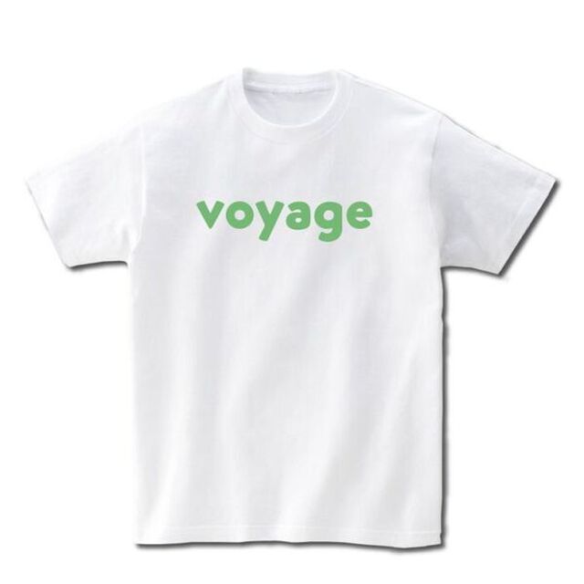 ふかわりょう／voyageTシャツ／ホワイト／M