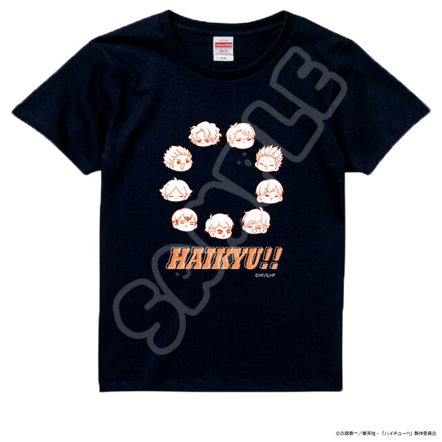 「ハイキュー!!」第11弾 Tシャツ M-EA(集合) ブラック Sサイズ（2026年9月以降発売予定）