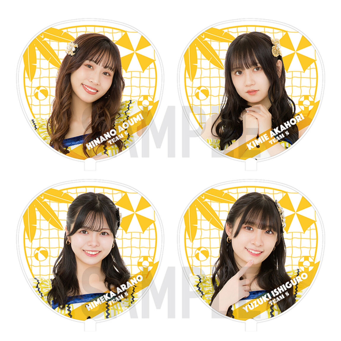【SKE48】4石黒友月 ジャンボうちわ