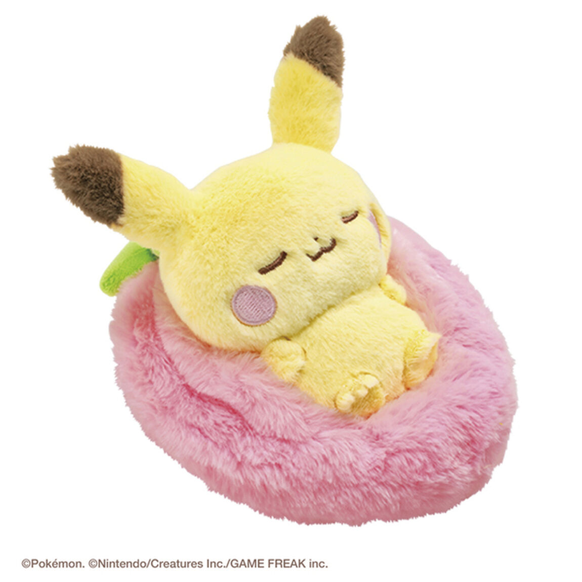 ポケモン　ポケピース　すやすやフルーツぬいぐるみ　ピカチュウ