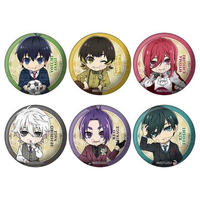 ブルーロック　とじコレ　ー玉座ー　缶バッジ【単品】（2023年4月中旬以降発売予定）