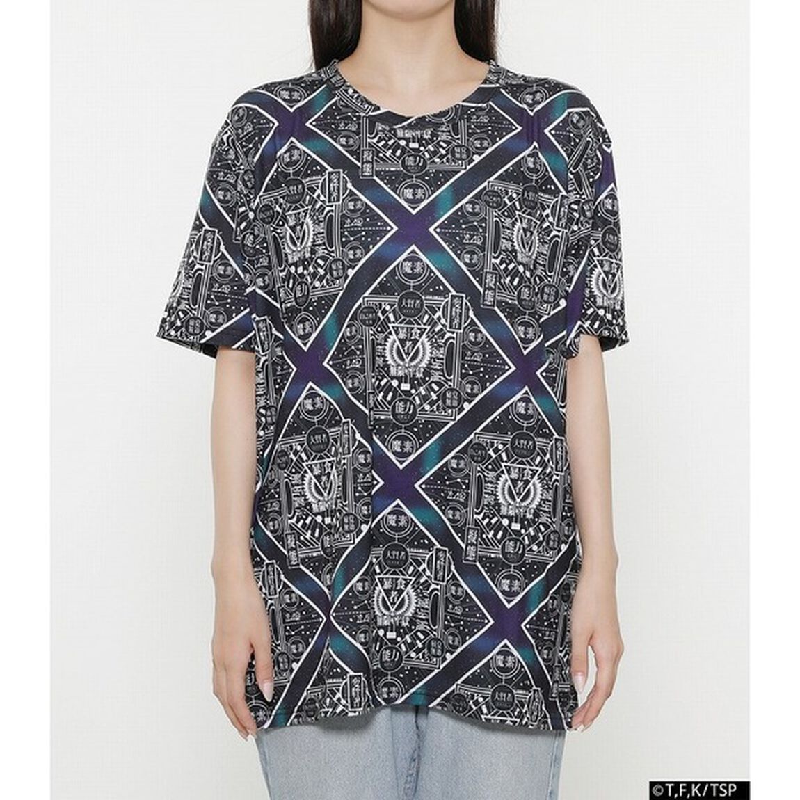 FULL GRAPHIC MASTER TEE Multi XL
