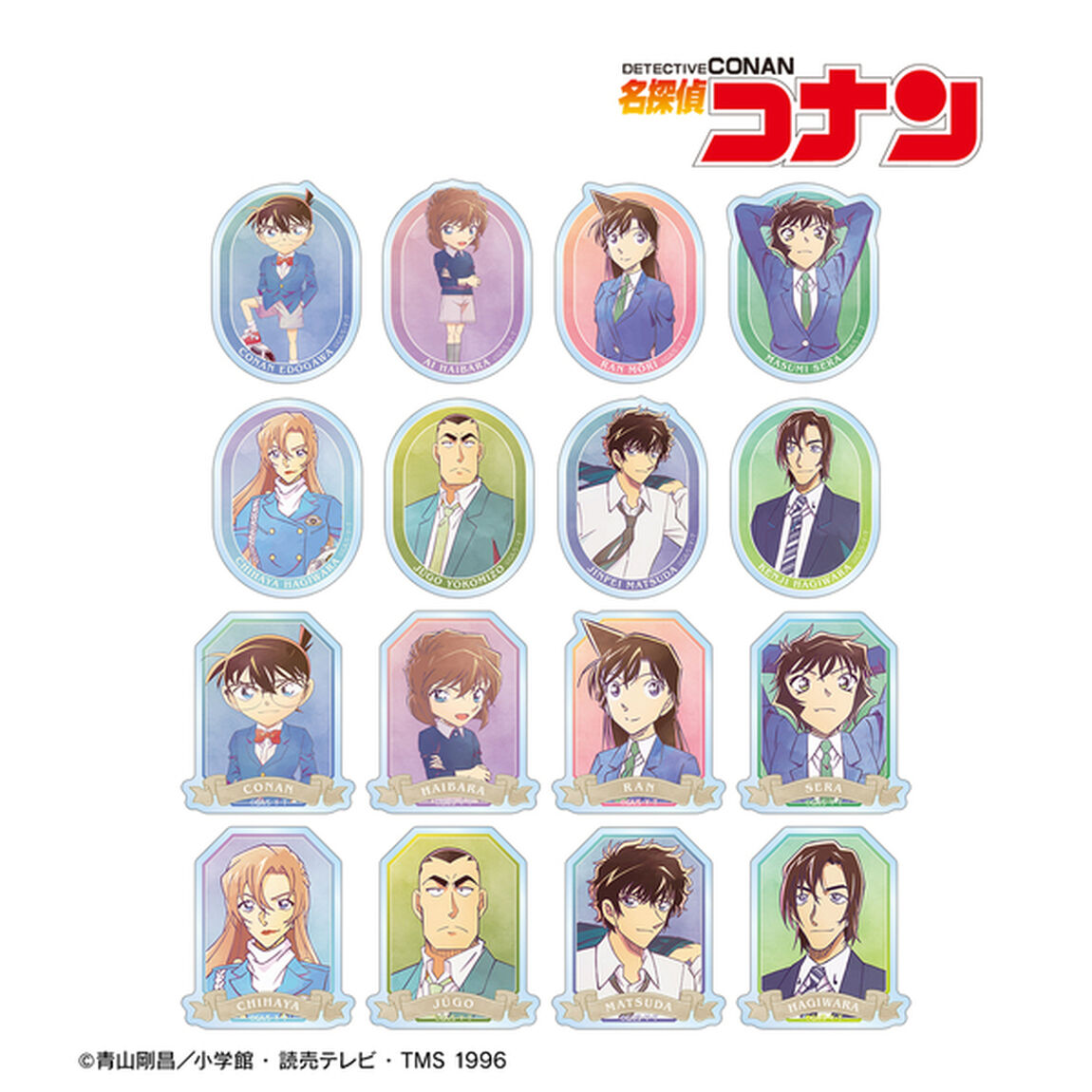 名探偵コナン トレーディング Ani-Art 第10弾 クリアダイカットステッカー【BOX】（2026年5月中旬以降発売予定）