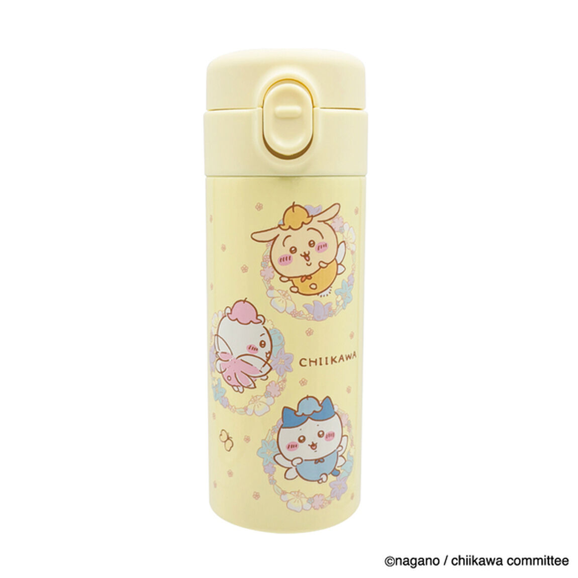 ワンタッチステンレスボトル 350ml　フェアリーフラワー　ちいかわ