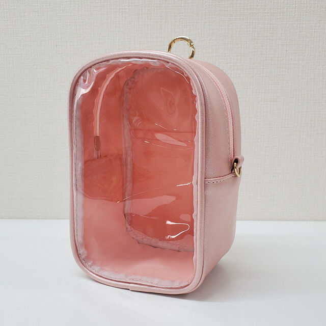 ハゴロモ　見せぬいポーチM+(シャイニーピンク)