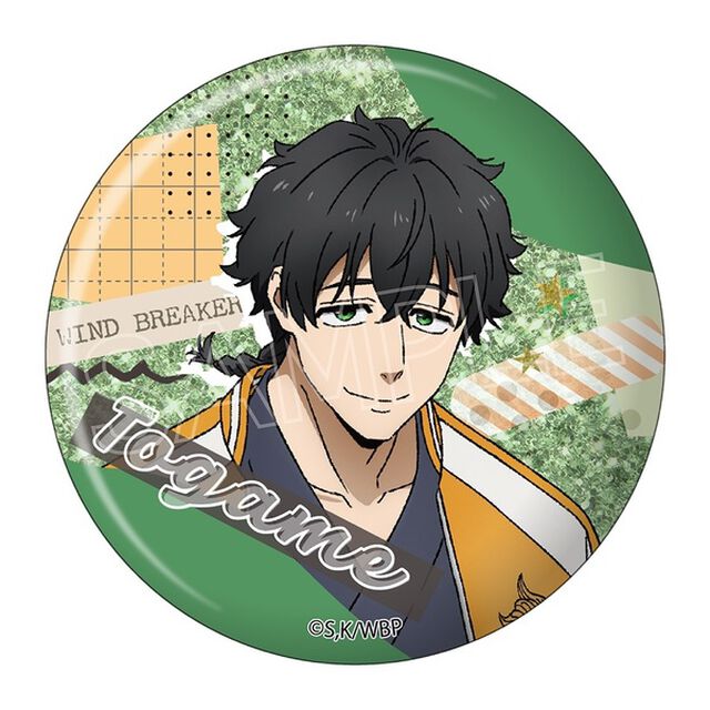 WIND BREAKER キラキラ缶バッジ　十亀 条（2025年3月下旬以降発売予定）