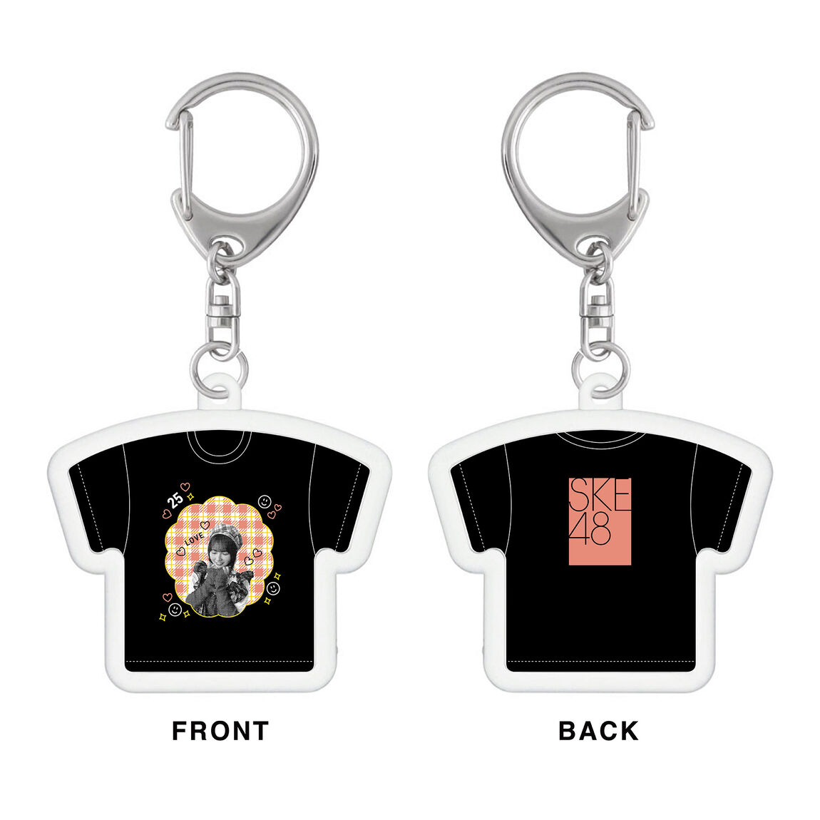 【SKE48】原優寧　生誕記念Tシャツ型アクリルキーホルダー（2026年11月度）