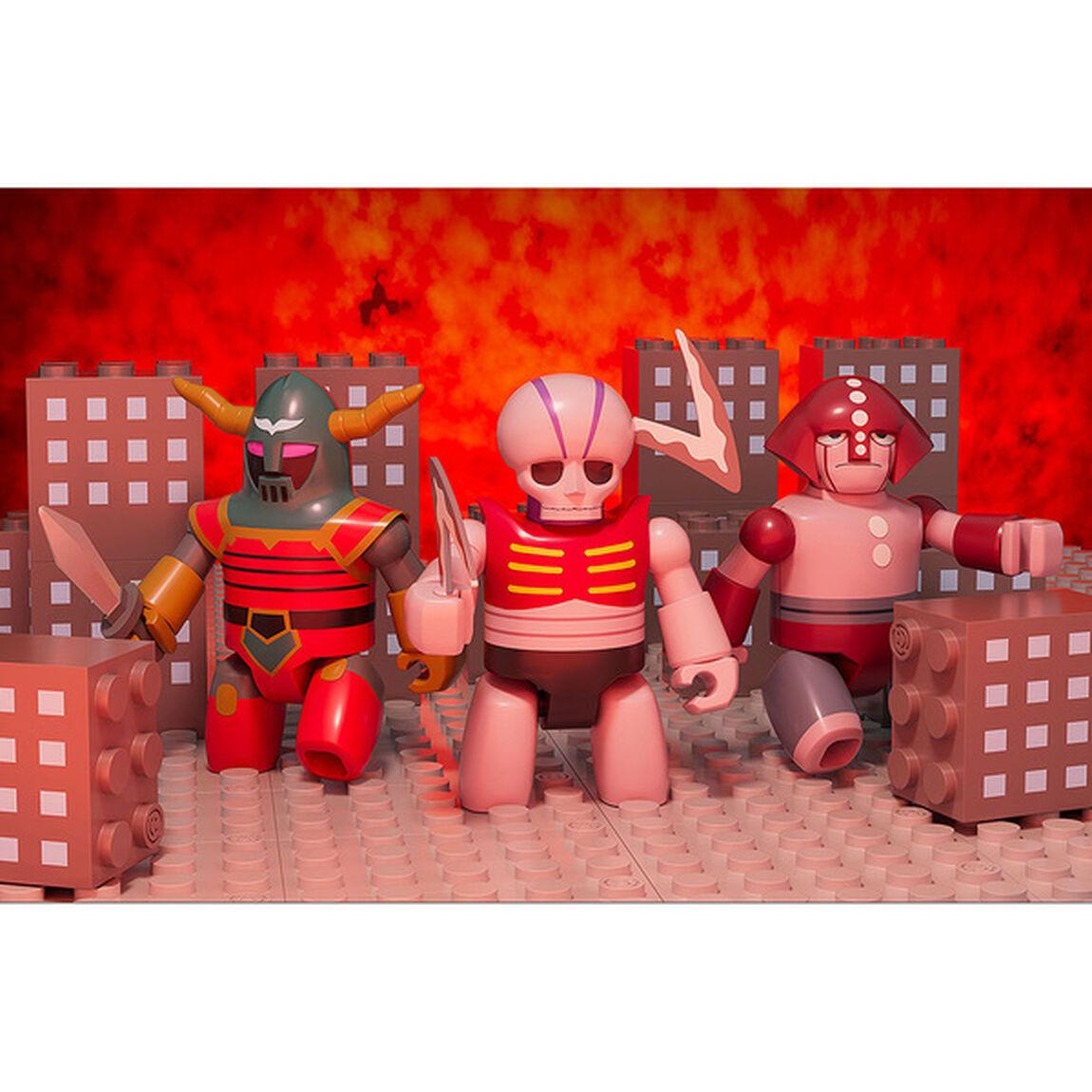 マジンガーZBRICKROID 機械獣セット１（2026年6月以降発売予定）